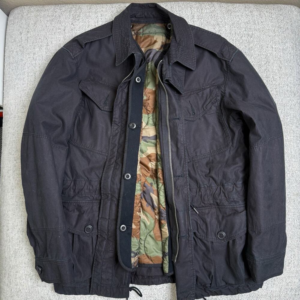 Polo Ralph Lauren Men's 3 in 1 Jacket Camo Black M